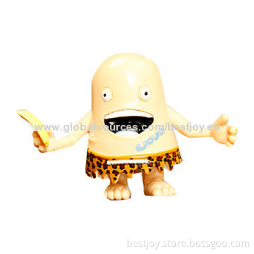 Mini Cartoon Figurine Toy with CE, RoHS Marks, Perfect for Holiday Gifts